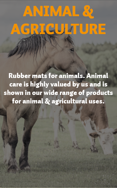 Rubber Mats For Animal And Agricultural Uses