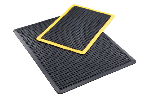Bubble mat safety matting