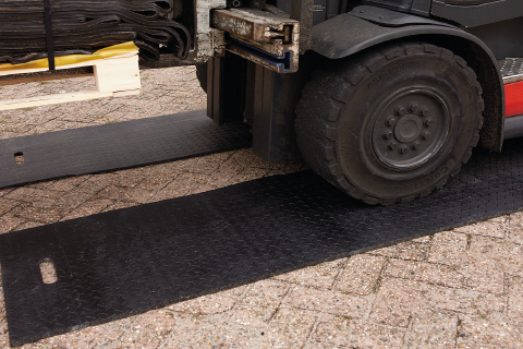Ground Protection rubber mat
